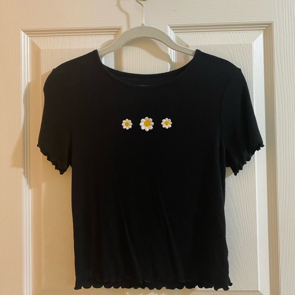 Wild Fable Daisy Crop Top- Juniors Size S